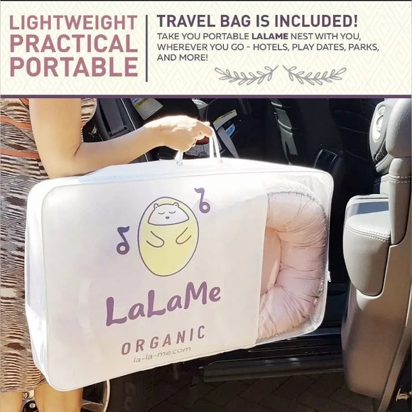 LaLaMe Other New Lalame Organic Baby Lounger Waterresistant